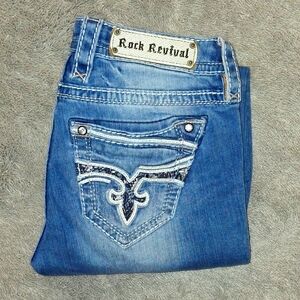 Rock Revival Julieta Skinny Jeans Size 27 - Like New!